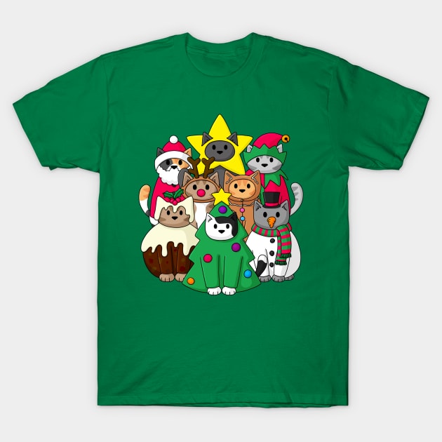 Christmas Costume Part T-Shirt by Doodlecats 